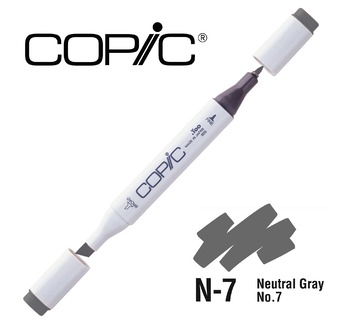 COPIC MARKER  214 couleurs - COPIC MARKER N7 Neutral Gray No.7