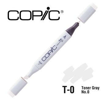 COPIC MAERKER - 214 colours - COPIC MARKER T0 Toner Gray No.0
