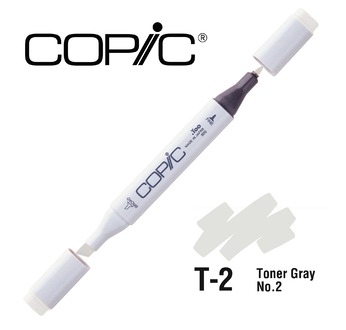 COPIC MAERKER - 214 colours - COPIC MARKER T2 Toner Gray No.2