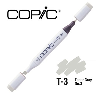 COPIC MARKER 214 couleurs - COPIC MARKER T3 Toner Gray No.3