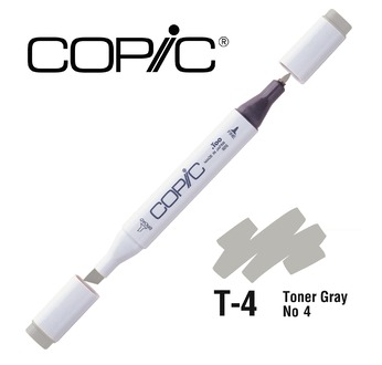 COPIC MAERKER - 214 colours - COPIC MARKER T4 Toner Gray No.4
