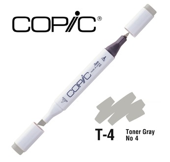 COPIC MARKER  214 couleurs - COPIC MARKER T4 Toner Gray No.4