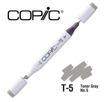 COPIC MAERKER - 214 colours - COPIC MARKER T5 Toner Gray No.5