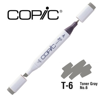 COPIC MARKER 214 couleurs - COPIC MARKER T6 Toner Gray No.6