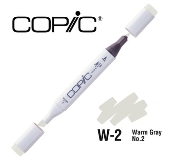 COPIC MARKER 214 couleurs - COPIC MARKER W2 Warm Gray No.2