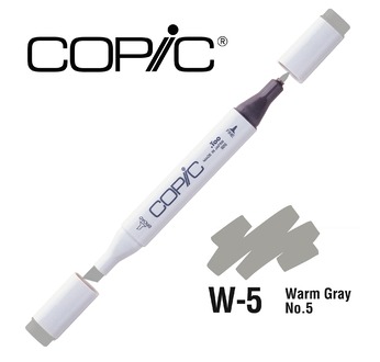 COPIC MAERKER - 214 colours - COPIC MARKER W5 Warm Gray No.5