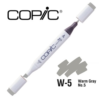 COPIC MARKER  214 couleurs - COPIC MARKER W5 Warm Gray No.5