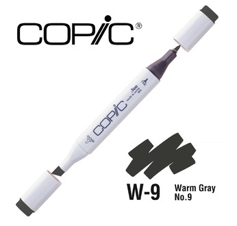 COPIC MARKER 214 couleurs - COPIC MARKER W9 Warm Gray No.9