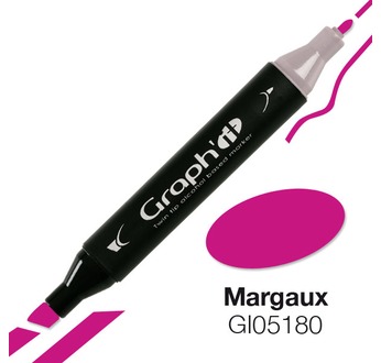 GRAPH'IT Twin-tipped alcohol-based markers; 176 colours - GRAPH'IT Alcohol based marker 5180 - Margaux