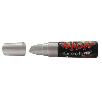 GRAPH'IT SHAKE Marqueur à encre pigmentée pointe XL 0001 - Silver