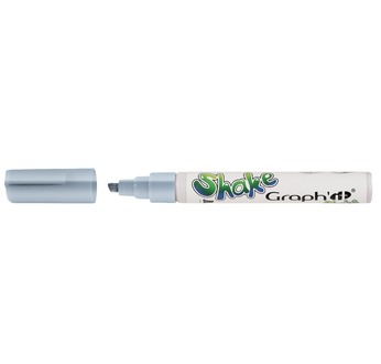 GRAPH'IT SHAKE WB Opaque Large Marker 0001 - Silver