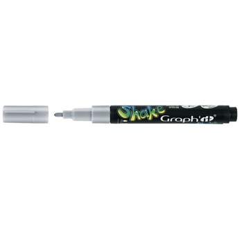 GRAPH'IT SHAKE Fine Marker 0001 - Silver