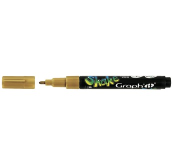 GRAPH'IT SHAKE Fine Marker 0002 - Gold