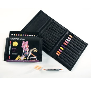 COPIC Ciao wallet 12 - "Witch" Manga colours set
