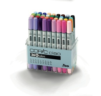 Set COPIC CIAO A- 36 couleurs