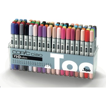 COPIC CIAO 72 markers - set B