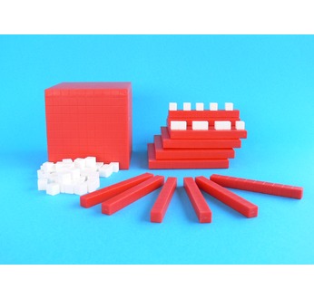 LOGIC BLOCKS - Box of 60 pieces (3 colours - 5 shapes - 2 sizes)