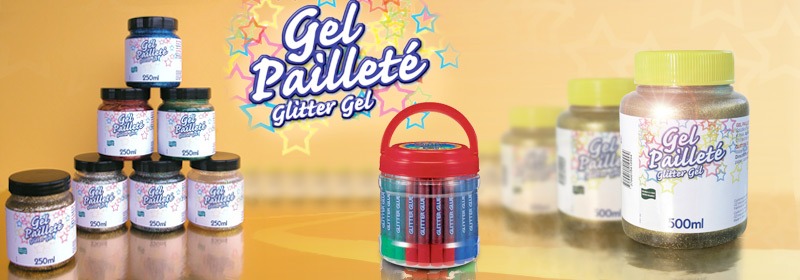 Gel pailleté