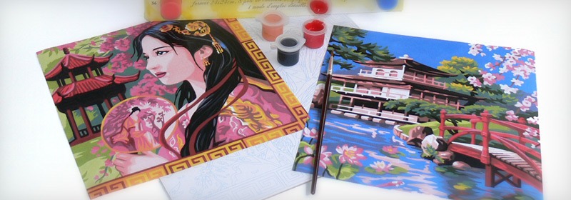 Paint by numbers advanced