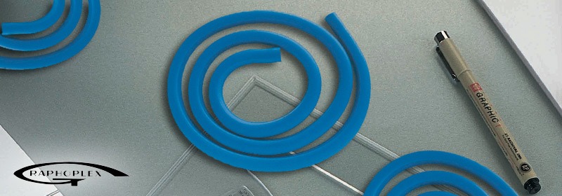 Flexible Curved Rulers