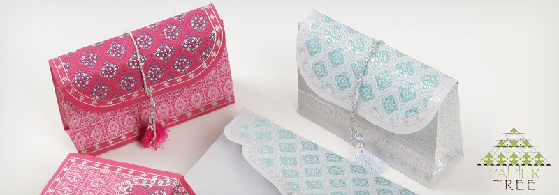 Gift wrap pouches