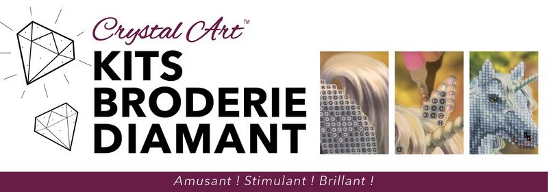 Broderie diamant Crystal Art