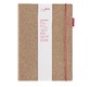 SenseBook Red Rubber carnet à ruban A4 blanc