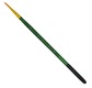 Tristar, Synthetic fibre brush - round N°08 - short green handle