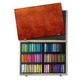 MUNGYO Coffret bois 72 Pastels secs Carrés assortis