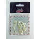 Pack of 150 mirrors-Colour: Silver