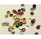 200 Glitter pompons Assorted colours & sizes