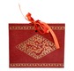 PAPERTREE TAJ Choco box-Rouge/Orange-2 pièces