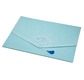 PAPERTREE TAJ Enveloppe kdo A4 Aqua