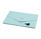 PAPERTREE TAJ Enveloppe kdo (A5)-Aqua