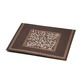 PAPERTREE TAJ Enveloppe kdo 18*15 (CD)-Choco