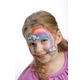 Blister 6 face painting sticks GRIM'TOUT rainbow colors