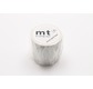 MT MINA Motif tambourine grande argent / silver - 4,8cm x 10m - NEW S