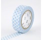 MT 1P Motif pois bleu glacier / dot ice