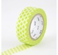 MT 1P Motif pois vert anis / dot lime