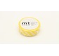 MT 1P Motif rayures jaune / stripe lemon