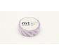 MT 1P Motif rayures lilas / stripe lilac