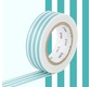 MT 1P Motif lignes bleu lagon / border soda