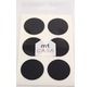 MT CASA SEAL Sticker rond 3,5cm en washi noir / black 30 pcs