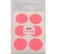 MT CASA SEAL Sticker rond 3,5cm en washi shocking red 30 pcs