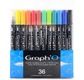 GRAPH'O Set de 36 couleurs