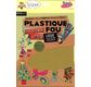 PLASTIQUE FOU DIAM'S 7 feuilles : Métallisé or