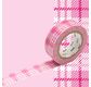 MT 1P Motif tartan écossais rose / check pink