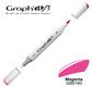 GRAPH'IT MARQUEUR BRUSH 120 couleurs - GRAPH'IT Marqueur Brush 5160 - Magenta