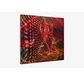CRYSTAL ART Kit tableau broderie diamant 70x70cm Anne Stokes Dragon