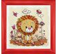 CRYSTAL ART Kit broderie diamant KIDS 16x16cm Lion